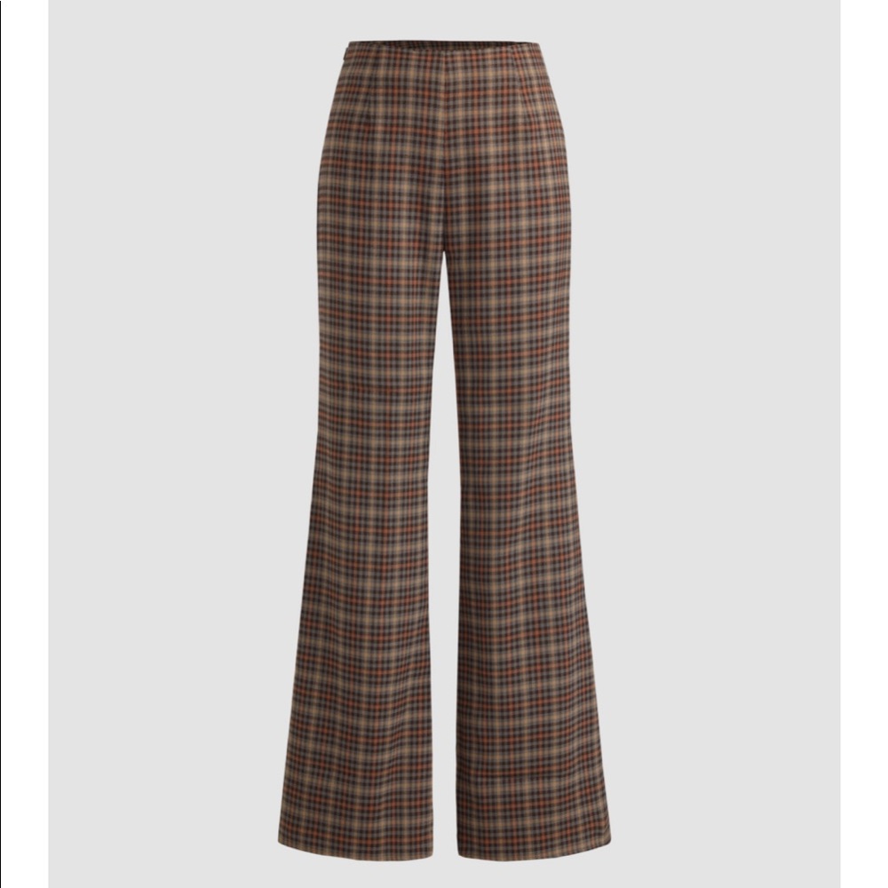 NWT! MediumRetro Plaid Trousers